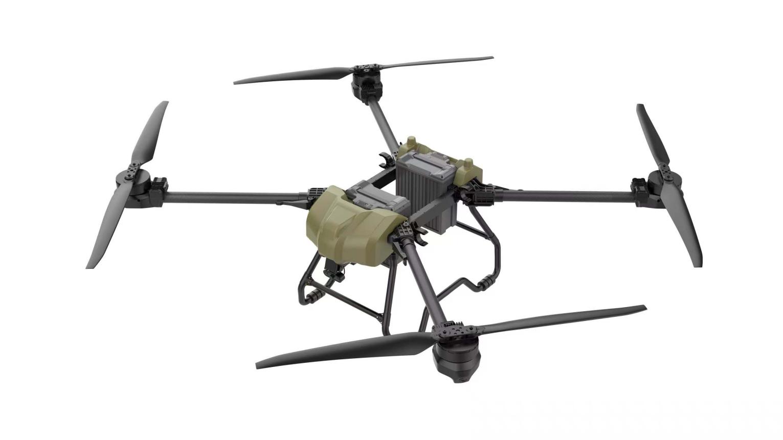 UAV motorizat de salvare pentru stingerea incendiilor MAX50K